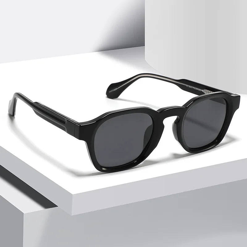 Óculos de Sol Masculino Acetato Cinza - Kim