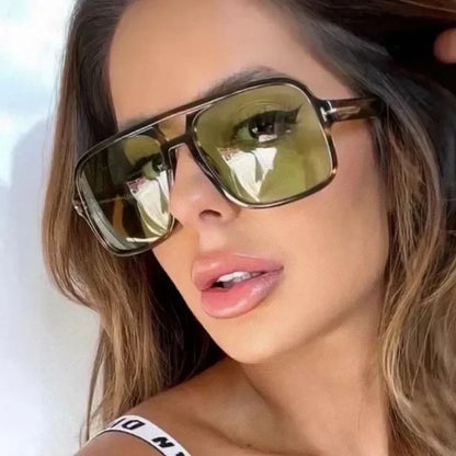 Óculos de Sol Feminino Vintage Oval Acetato - Rita