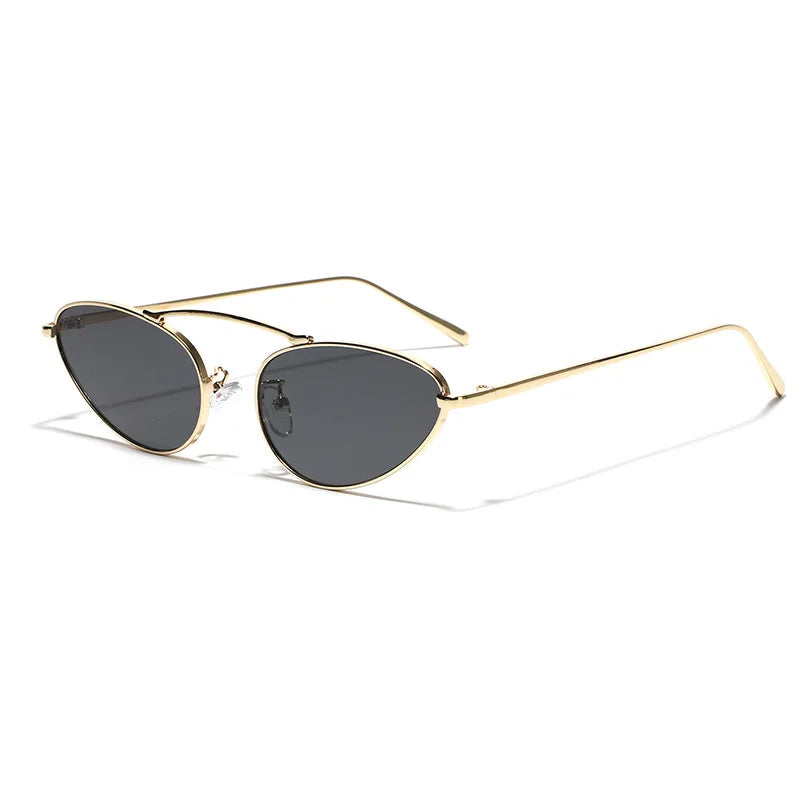 Óculos de Sol Feminino Metal Oval - Anitta
