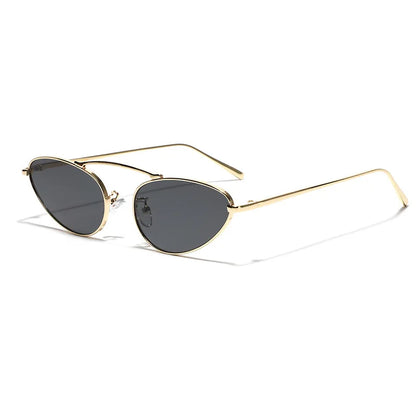 Óculos de Sol Feminino Metal Oval - Anitta