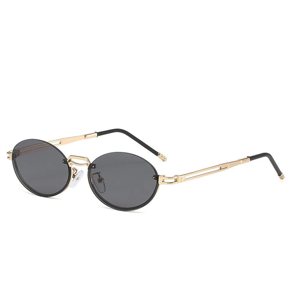 Óculos de Sol Feminino Metal Oval - Beatrice