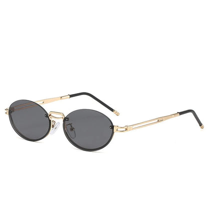 Óculos de Sol Feminino Metal Oval - Beatrice