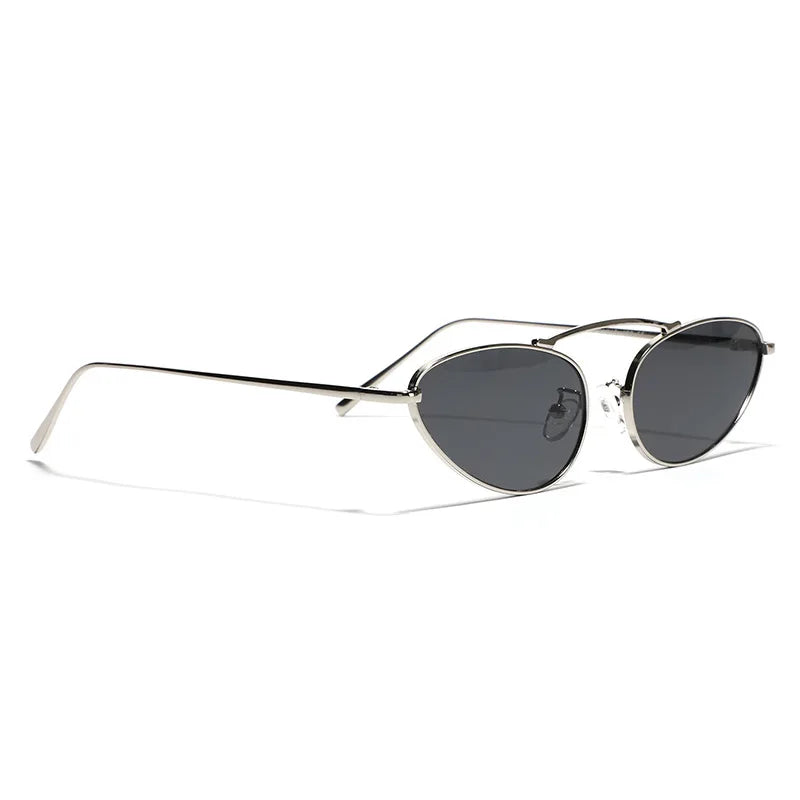 Óculos de Sol Feminino Metal Oval - Anitta
