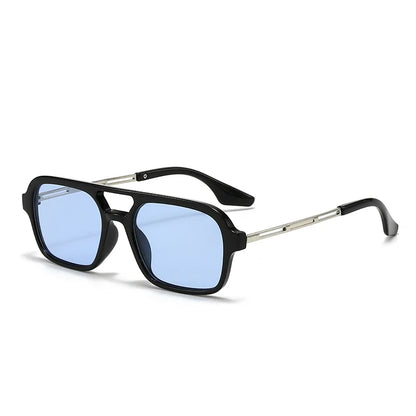 Óculos de Sol Retangular Acetato Cool - Hortência