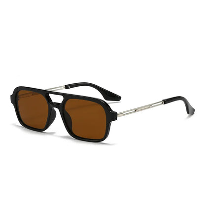 Óculos de Sol Retangular Acetato Cool - Hortência