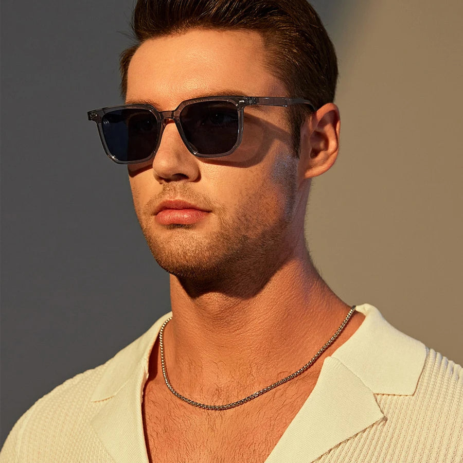 Óculos de Sol Masculino Acetato Preto - Julio
